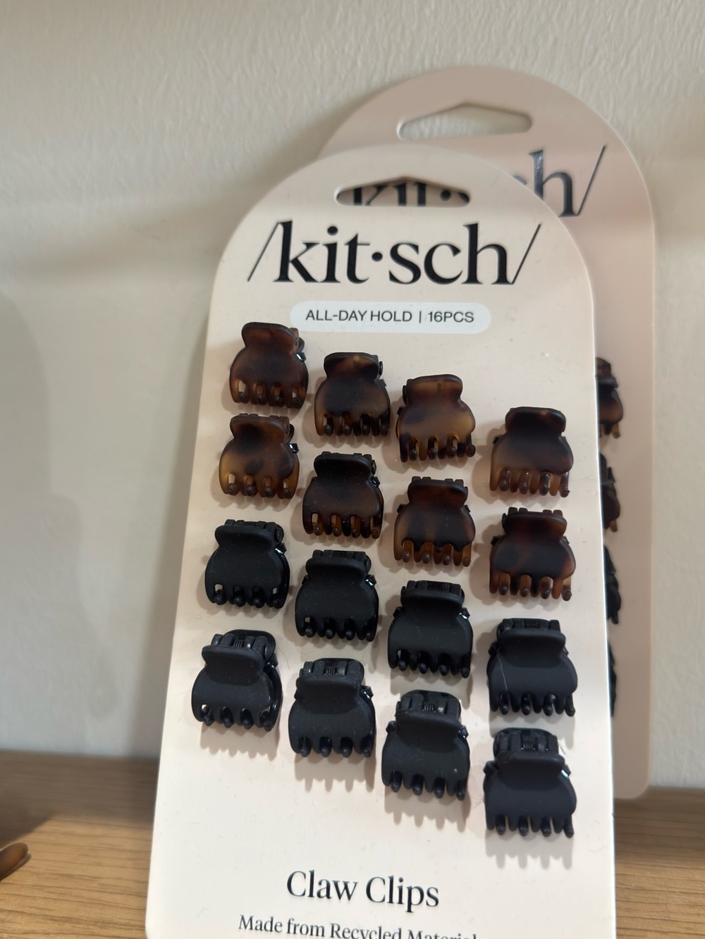Kitsch Kids Claw Clips - Black & Tortoiseshell